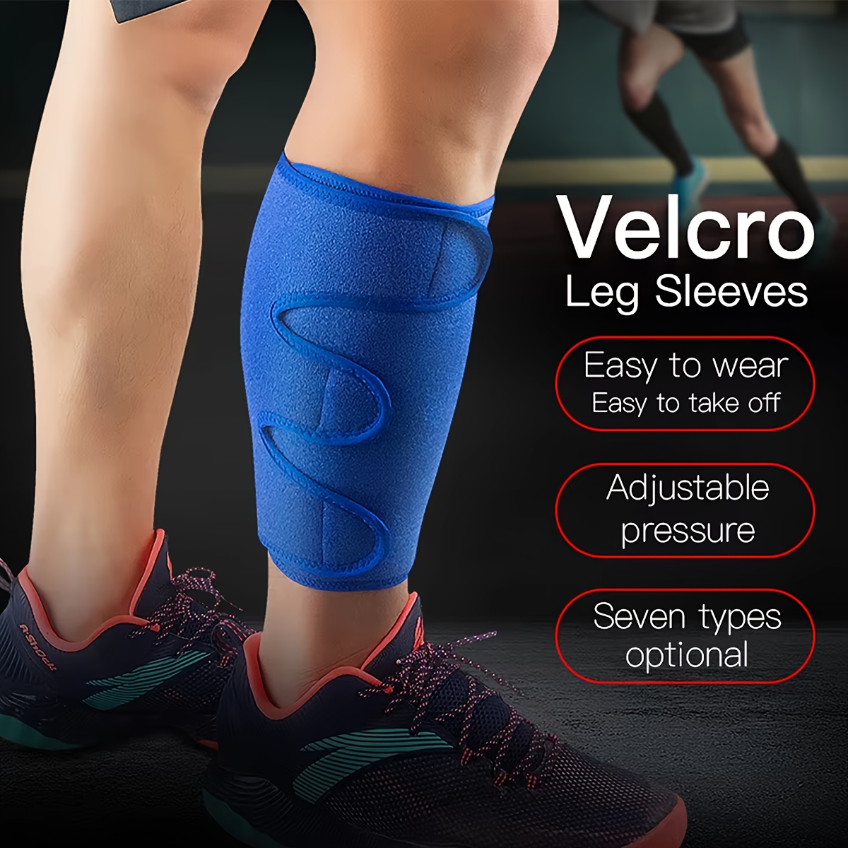 Shin Guard Crossfit - واقي ساق رياضي قابل للتعديل مع