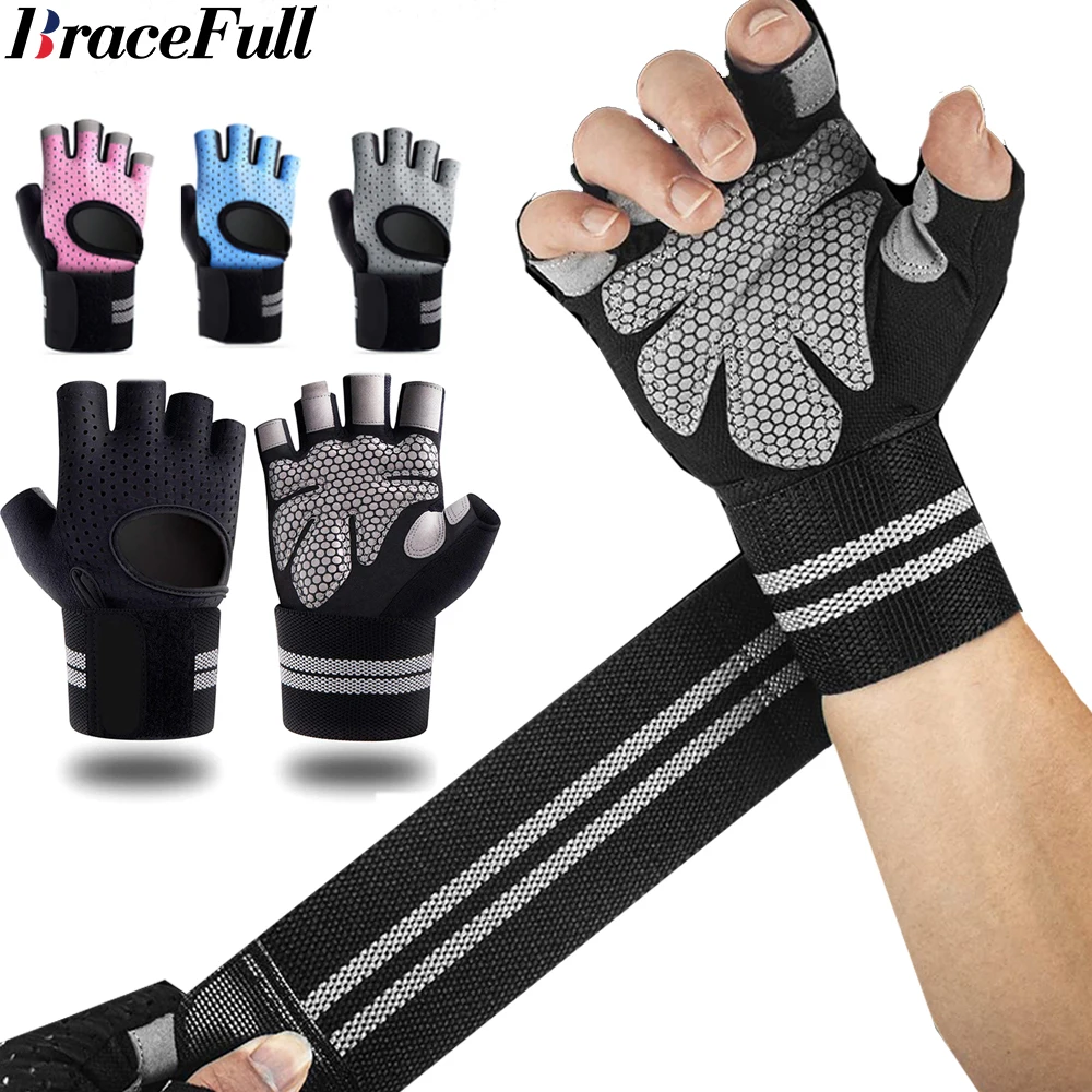Crossfit Workout Gear - زوج واحد من قفازات اللياقة البدنية