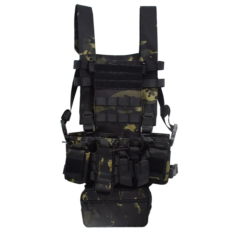 Crossfit Vest - Multicam سترة صيد تكتيكية مموهة ،
