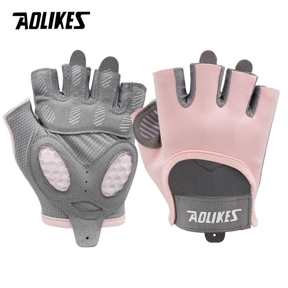AOLIKES 1 زوج قفازات الصالة ال - مراجعة Crossfit Workout Gear وسعره