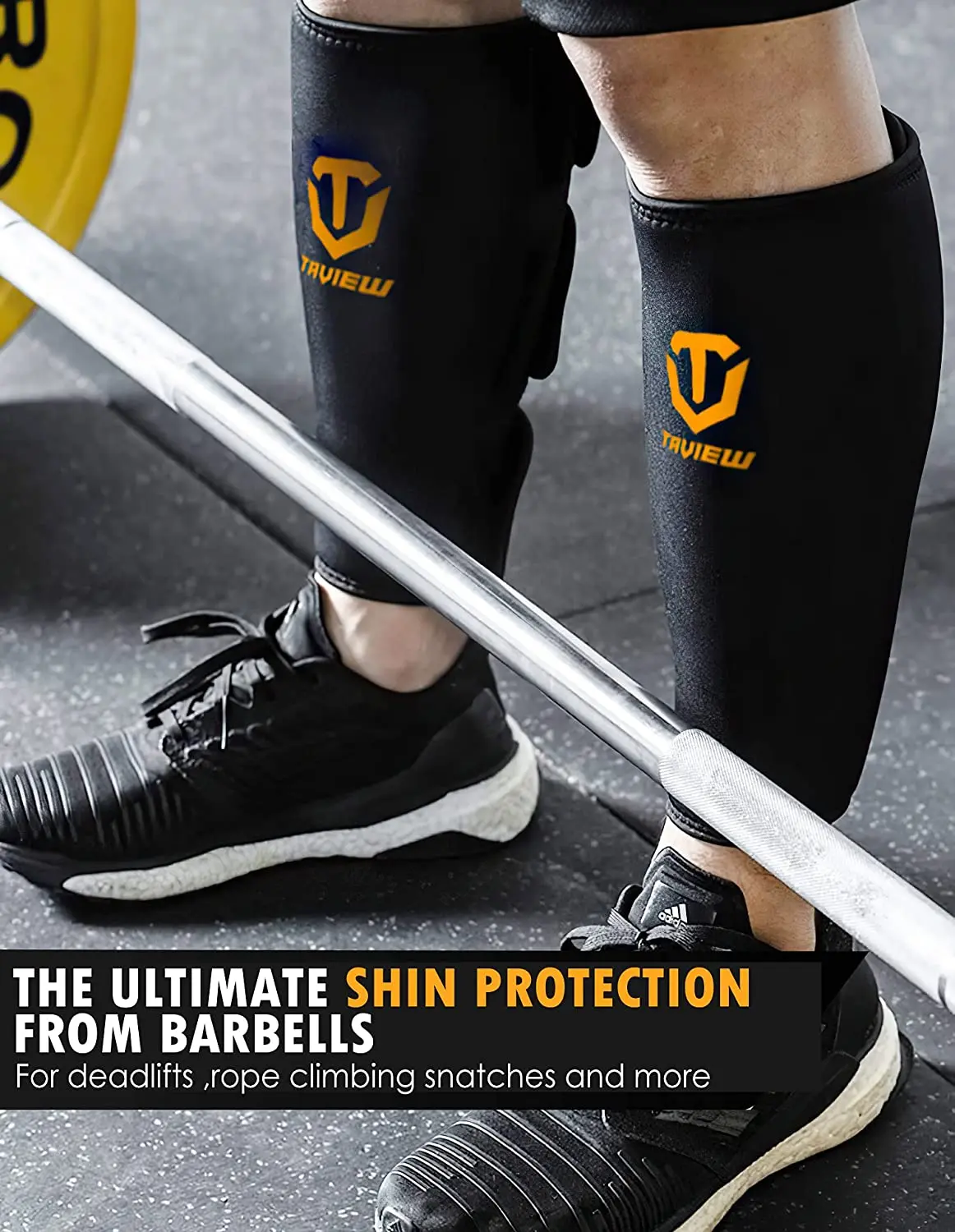 رفع الأثقال Deadlift Shin Guar - مراجعة Shin Guard Crossfit وسعره