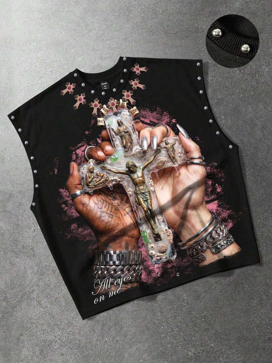 تي شيرت أمريكي ريترو بتصميم صل - مراجعة Crossfit Vest وسعره